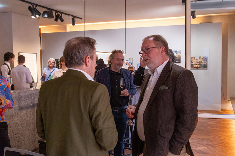 Preisverleihung in der Leica Galerie zum Bundesnachwuchswettbewerbes 2023, Foto: Michael Weinwurm