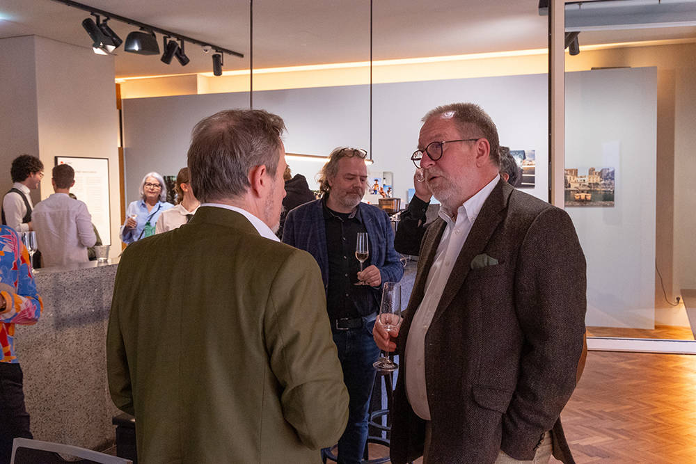 Preisverleihung in der Leica Galerie zum Bundesnachwuchswettbewerbes 2023, Foto: Michael Weinwurm
